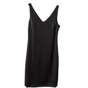 Banana Republic Sleeveless V-neck Shine Dress NYE | size 6 | EUC